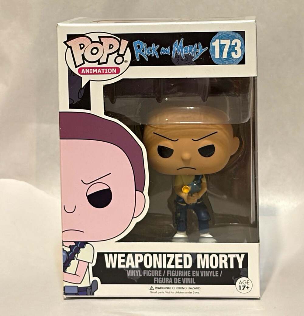 Funko Pop! Animation Rick and Morty Weaponized Morty #173 Vinyl Figure